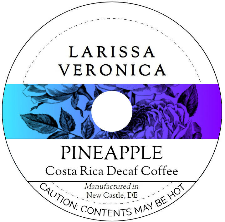 Pineapple Costa Rica Decaf Coffee <BR>(Single Serve K-Cup Pods)