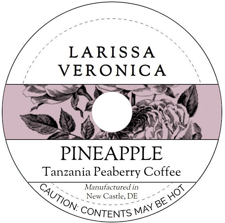 Pineapple Tanzania Peaberry Coffee <BR>(Single Serve K-Cup Pods)