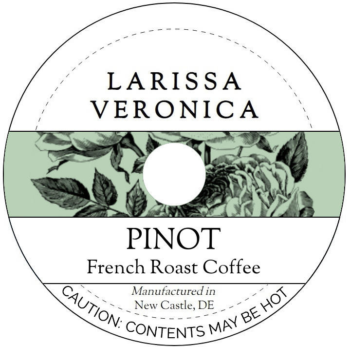 Pinot French Roast Coffee <BR>(Single Serve K-Cup Pods)