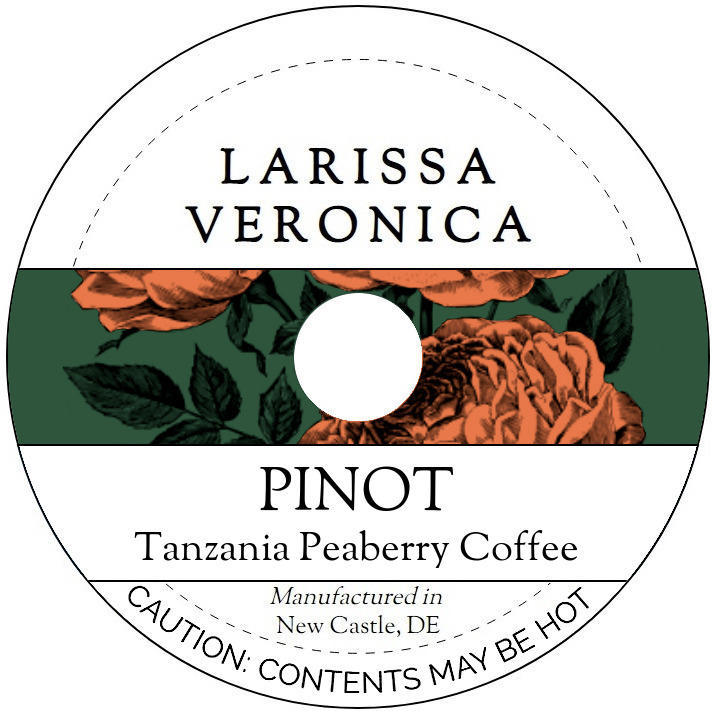 Pinot Tanzania Peaberry Coffee <BR>(Single Serve K-Cup Pods)