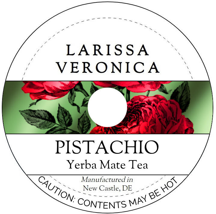 Pistachio Yerba Mate Tea <BR>(Single Serve K-Cup Pods)