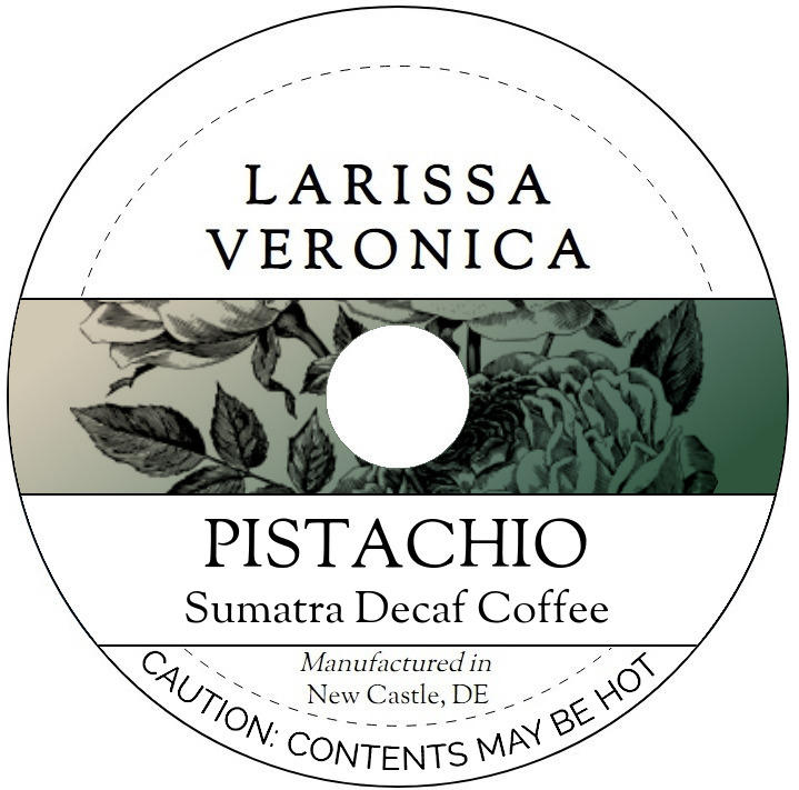 Pistachio Sumatra Decaf Coffee <BR>(Single Serve K-Cup Pods)