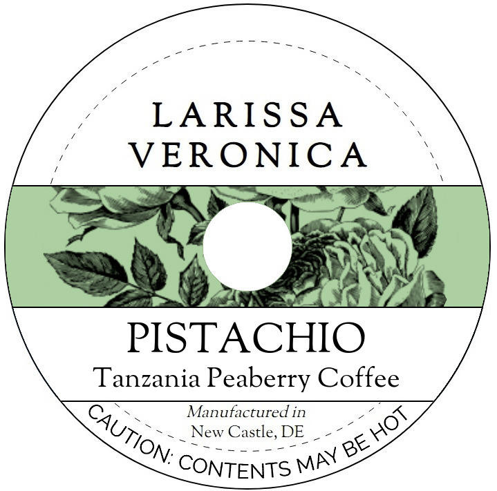 Pistachio Tanzania Peaberry Coffee <BR>(Single Serve K-Cup Pods)