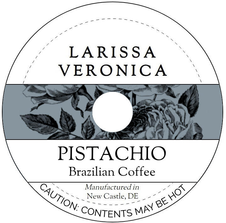 Pistachio Brazilian Coffee <BR>(Single Serve K-Cup Pods)