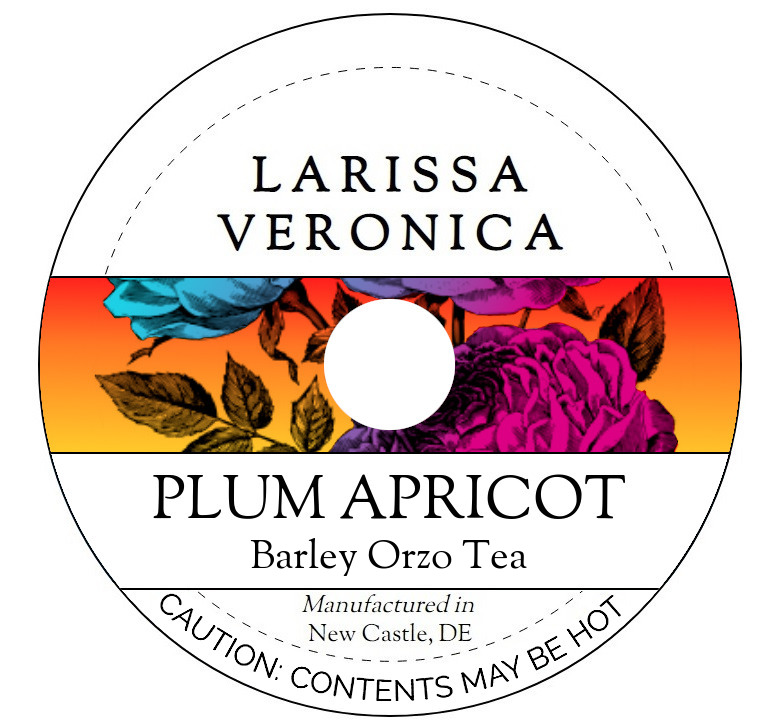 Plum Apricot Barley Orzo Tea <BR>(Single Serve K-Cup Pods)
