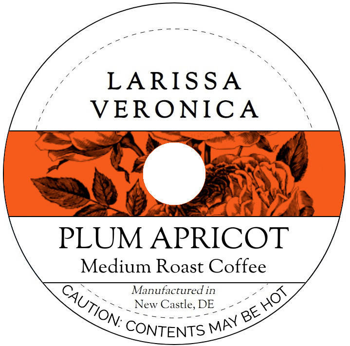 Plum Apricot Medium Roast Coffee <BR>(Single Serve K-Cup Pods)