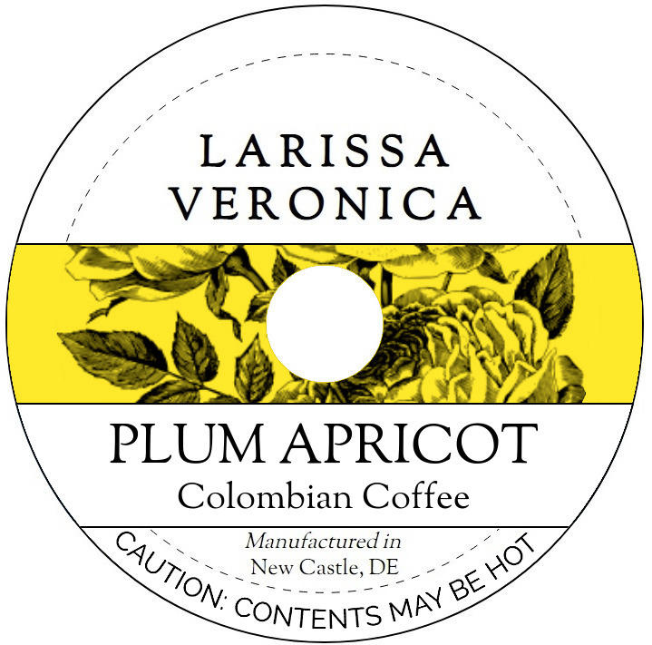 Plum Apricot Colombian Coffee <BR>(Single Serve K-Cup Pods)
