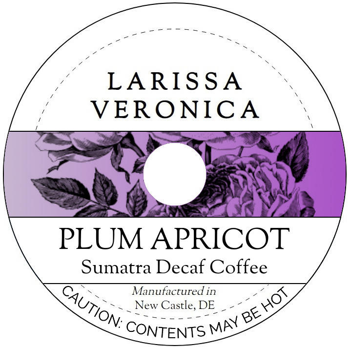 Plum Apricot Sumatra Decaf Coffee <BR>(Single Serve K-Cup Pods)
