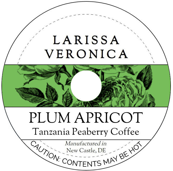 Plum Apricot Tanzania Peaberry Coffee <BR>(Single Serve K-Cup Pods)