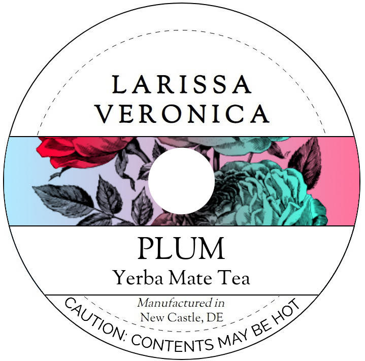 Plum Yerba Mate Tea <BR>(Single Serve K-Cup Pods)