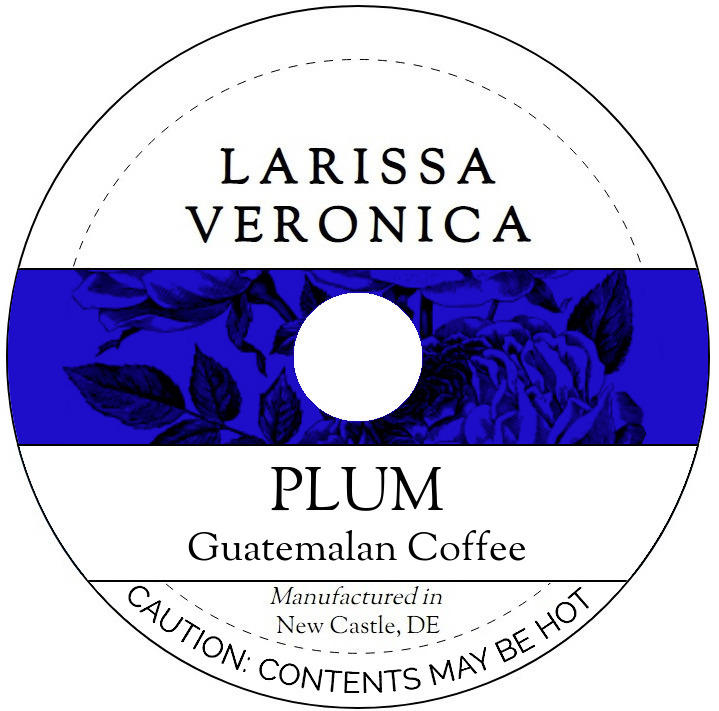 Plum Guatemalan Coffee <BR>(Single Serve K-Cup Pods)