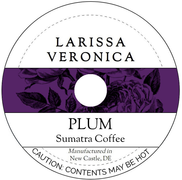 Plum Sumatra Coffee <BR>(Single Serve K-Cup Pods)