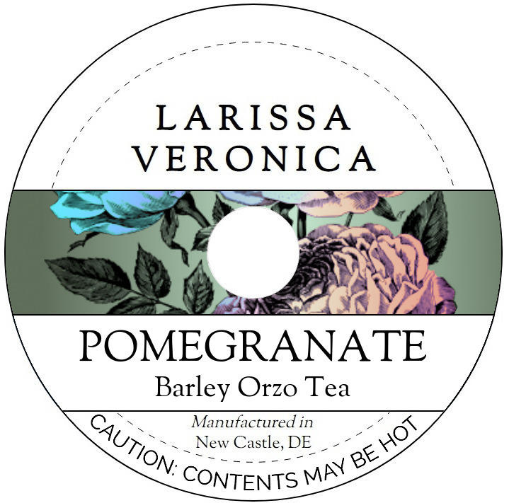 Pomegranate Barley Orzo Tea <BR>(Single Serve K-Cup Pods)