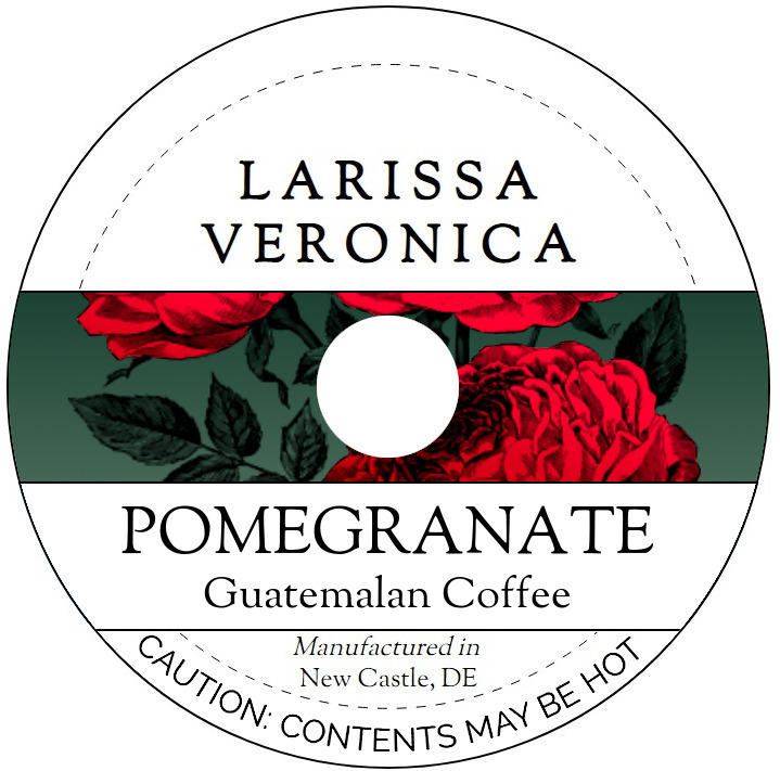 Pomegranate Guatemalan Coffee <BR>(Single Serve K-Cup Pods)