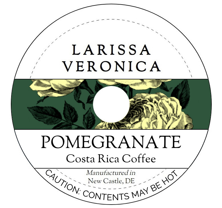 Pomegranate Costa Rica Coffee <BR>(Single Serve K-Cup Pods)