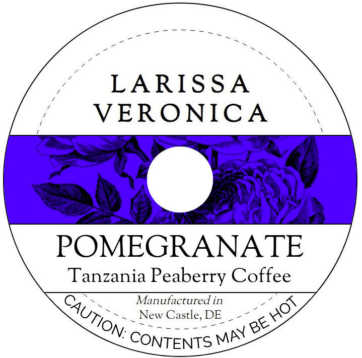Pomegranate Tanzania Peaberry Coffee <BR>(Single Serve K-Cup Pods)