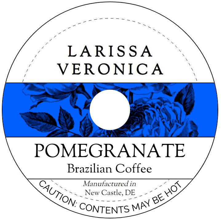 Pomegranate Brazilian Coffee <BR>(Single Serve K-Cup Pods)