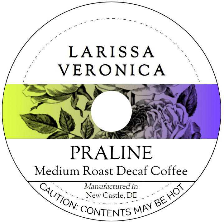 Praline Medium Roast Decaf Coffee <BR>(Single Serve K-Cup Pods)