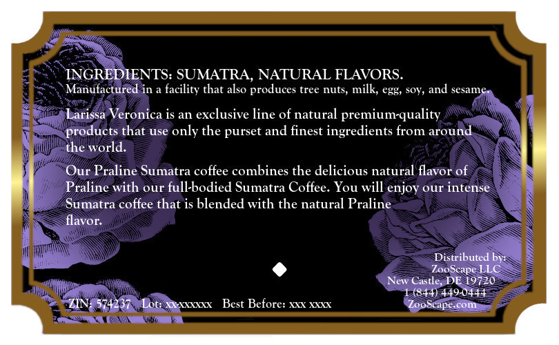 Praline Sumatra Coffee <BR>(Single Serve K-Cup Pods)