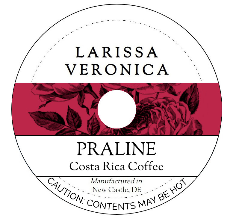 Praline Costa Rica Coffee <BR>(Single Serve K-Cup Pods)