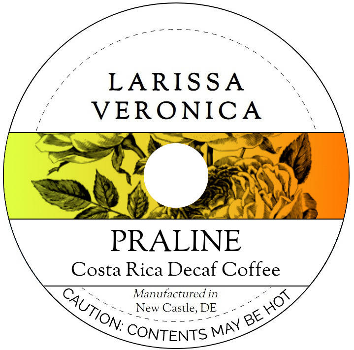 Praline Costa Rica Decaf Coffee <BR>(Single Serve K-Cup Pods)