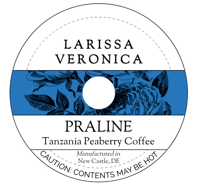 Praline Tanzania Peaberry Coffee <BR>(Single Serve K-Cup Pods)