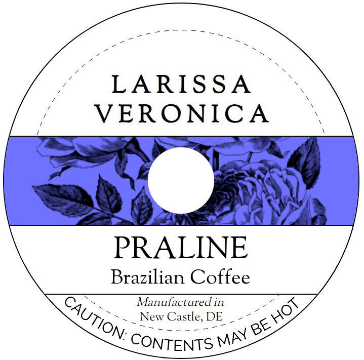 Praline Brazilian Coffee <BR>(Single Serve K-Cup Pods)