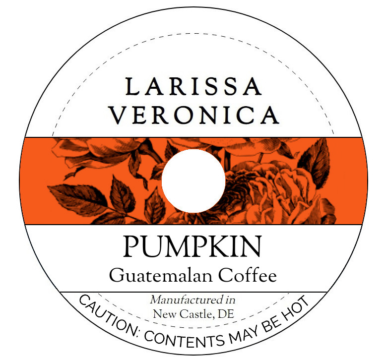 Pumpkin Guatemalan Coffee <BR>(Single Serve K-Cup Pods)
