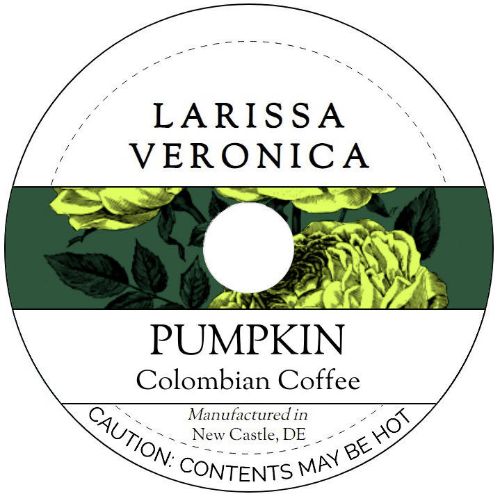 Pumpkin Colombian Coffee <BR>(Single Serve K-Cup Pods)