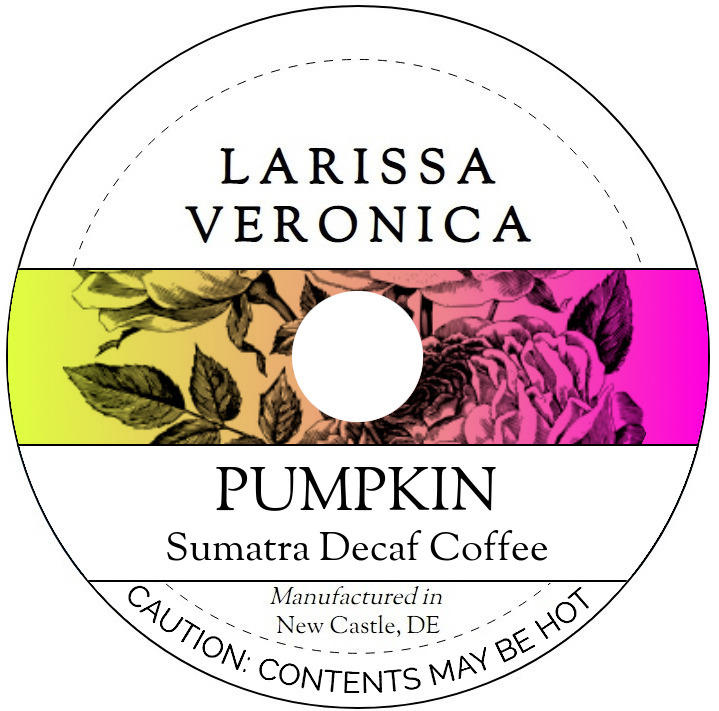Pumpkin Sumatra Decaf Coffee <BR>(Single Serve K-Cup Pods)