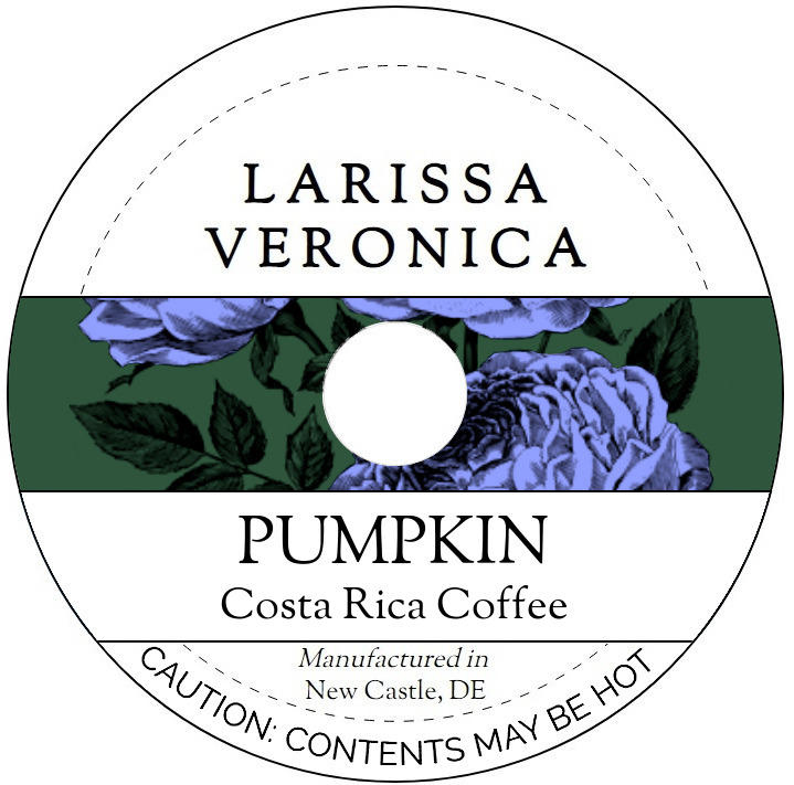 Pumpkin Costa Rica Coffee <BR>(Single Serve K-Cup Pods)