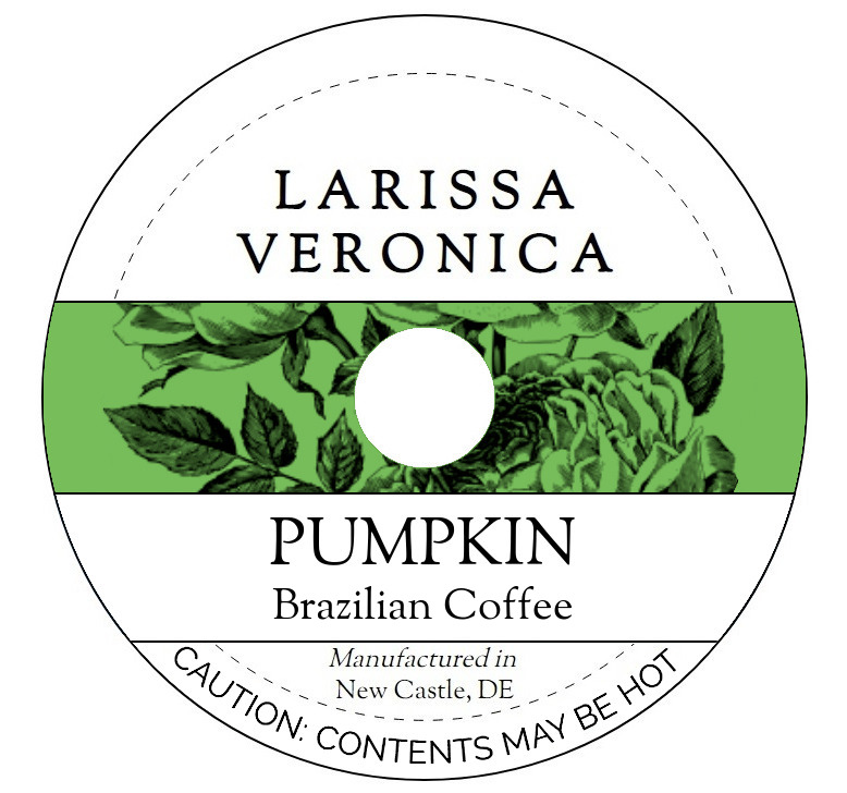 Pumpkin Brazilian Coffee <BR>(Single Serve K-Cup Pods)