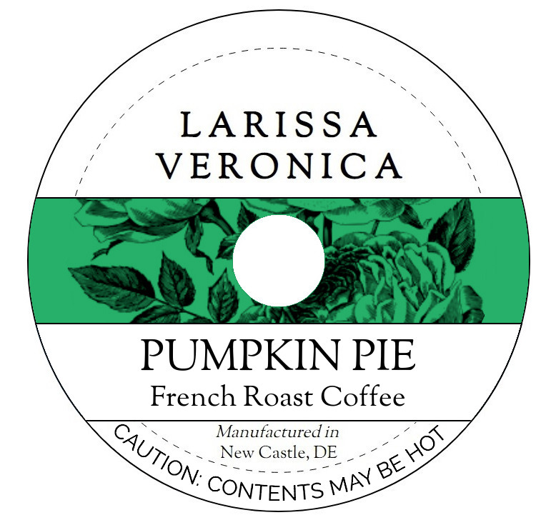 Pumpkin Pie French Roast Coffee <BR>(Single Serve K-Cup Pods)