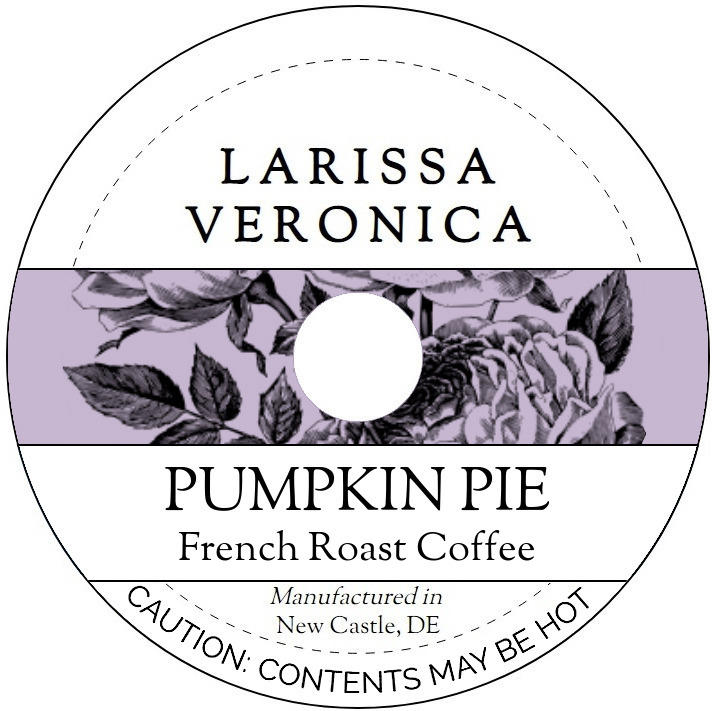 Pumpkin Pie French Roast Coffee <BR>(Single Serve K-Cup Pods)