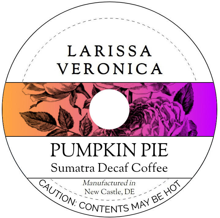 Pumpkin Pie Sumatra Decaf Coffee <BR>(Single Serve K-Cup Pods)