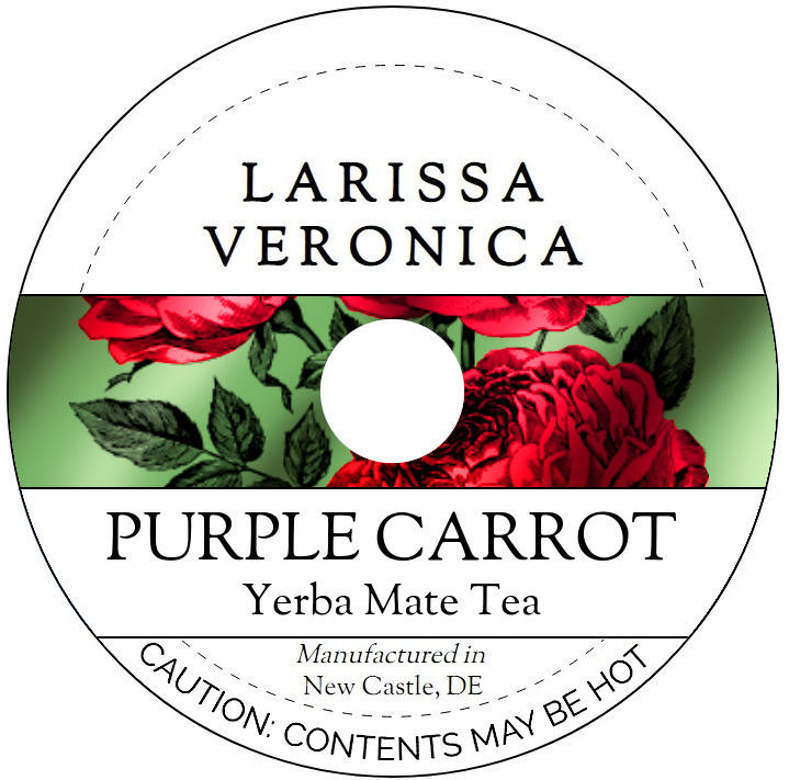 Purple Carrot Yerba Mate Tea <BR>(Single Serve K-Cup Pods)