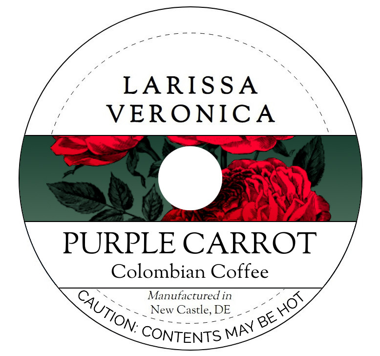 Purple Carrot Colombian Coffee <BR>(Single Serve K-Cup Pods)