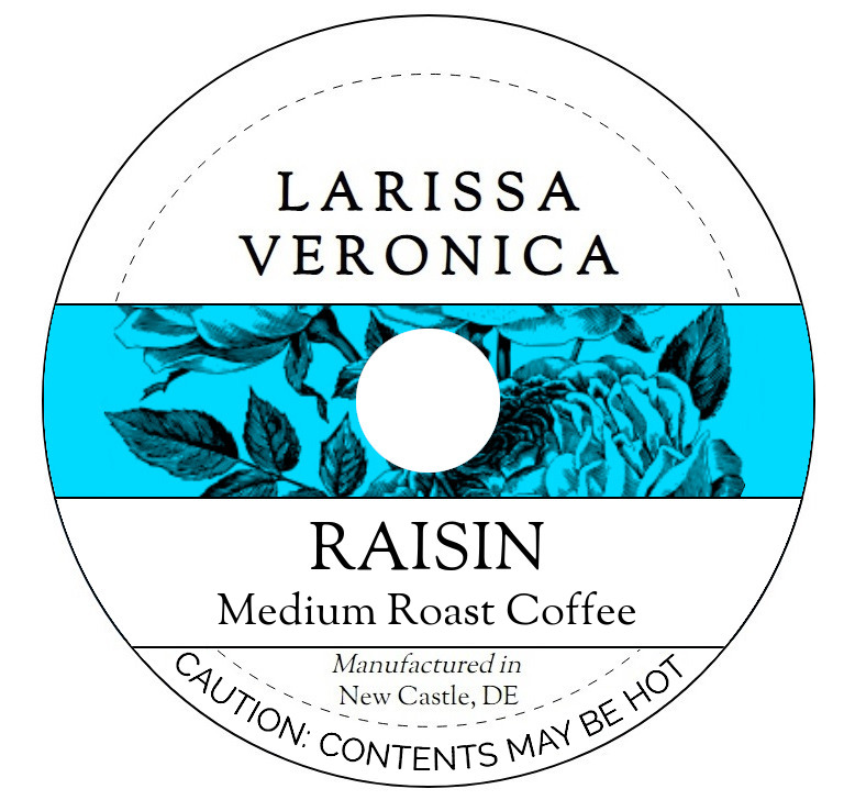 Raisin Medium Roast Coffee <BR>(Single Serve K-Cup Pods)
