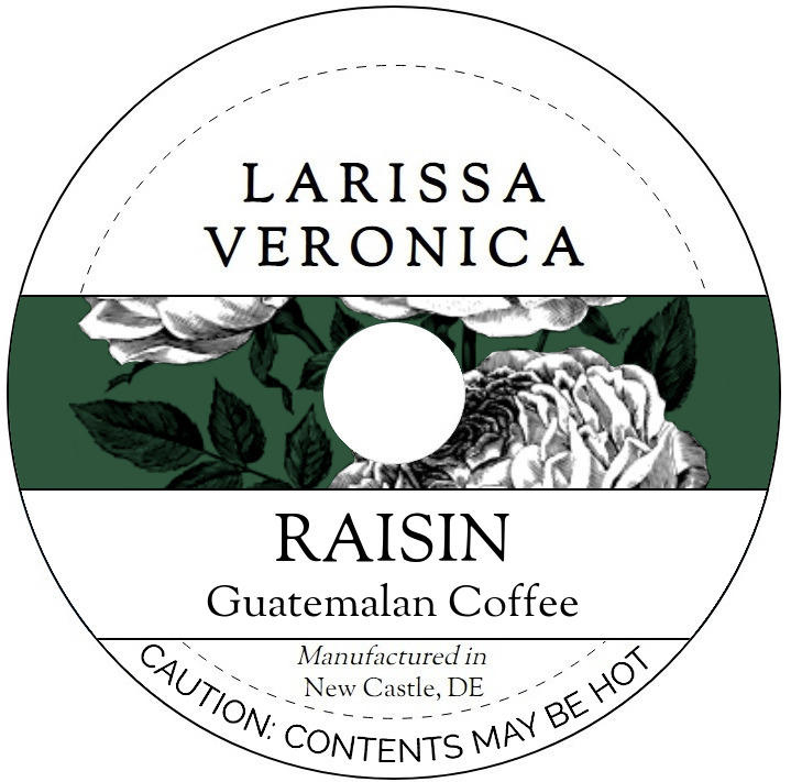 Raisin Guatemalan Coffee <BR>(Single Serve K-Cup Pods)