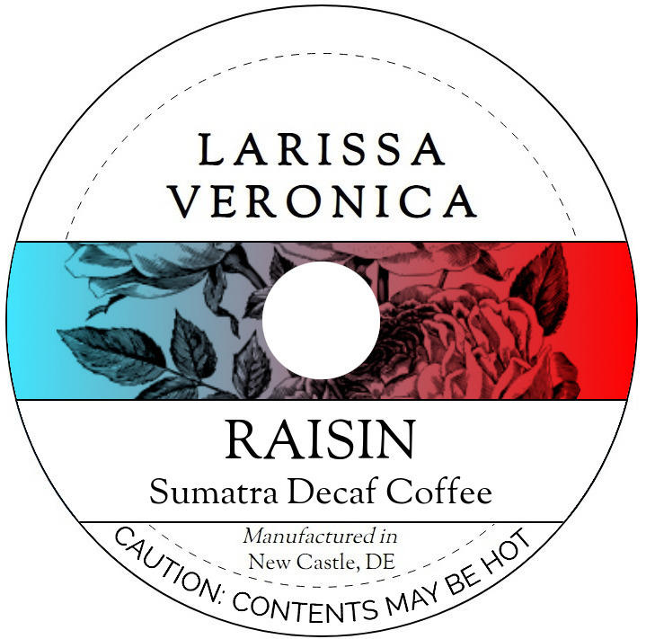 Raisin Sumatra Decaf Coffee <BR>(Single Serve K-Cup Pods)