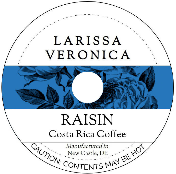Raisin Costa Rica Coffee <BR>(Single Serve K-Cup Pods)