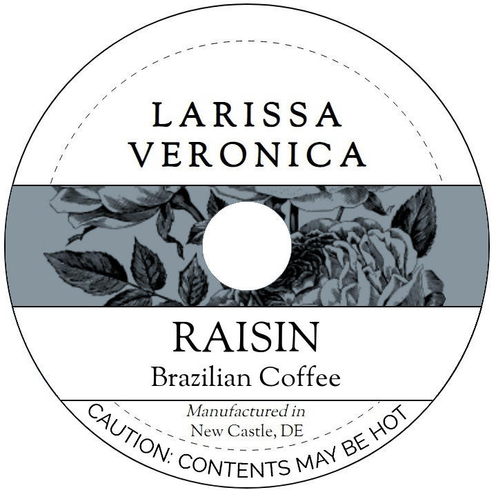 Raisin Brazilian Coffee <BR>(Single Serve K-Cup Pods)