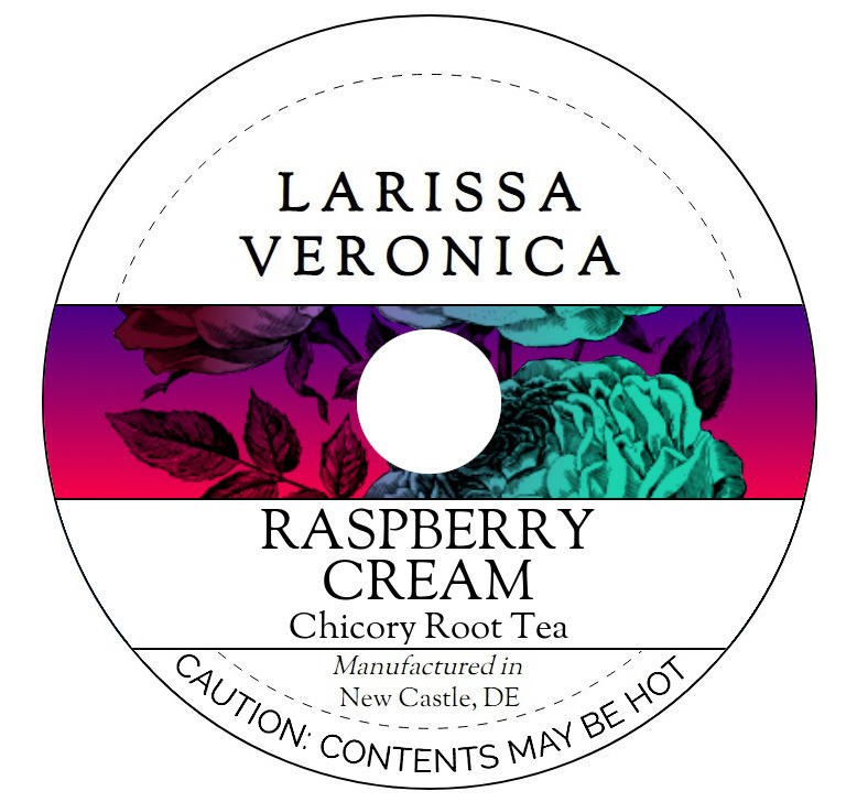 Raspberry Cream Chicory Root Tea <BR>(Single Serve K-Cup Pods)