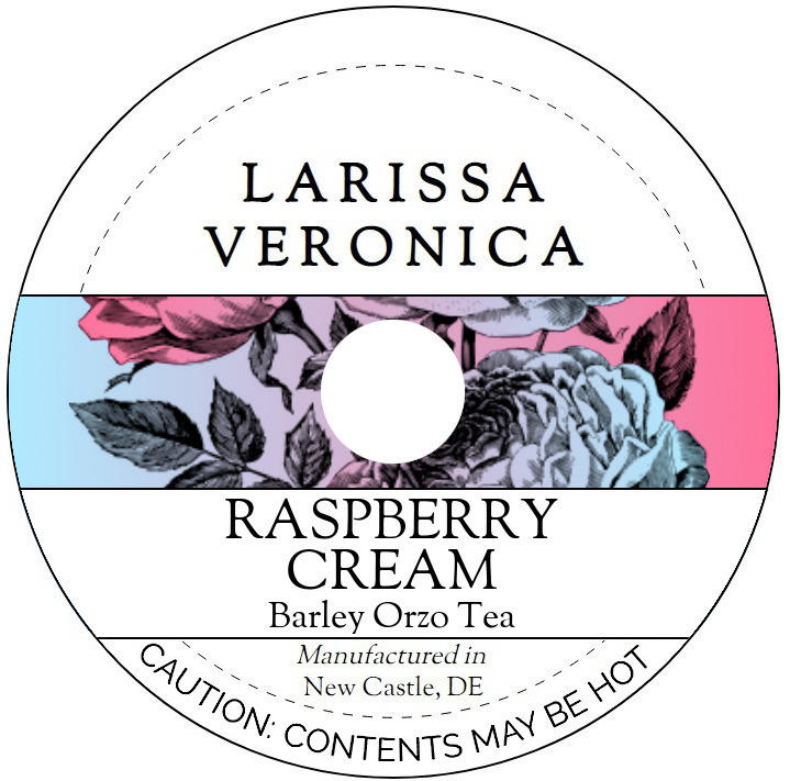 Raspberry Cream Barley Orzo Tea <BR>(Single Serve K-Cup Pods)