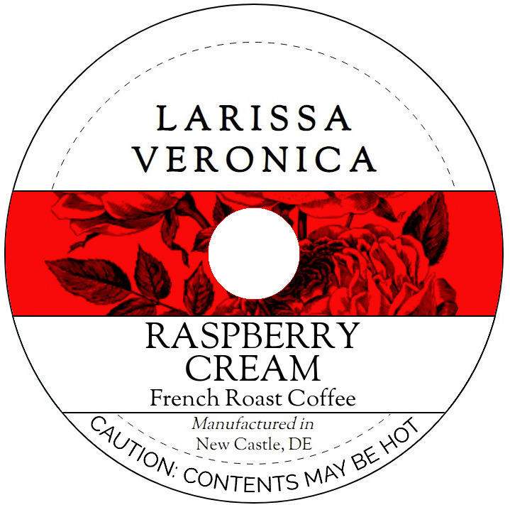 Raspberry Cream French Roast Coffee <BR>(Single Serve K-Cup Pods)