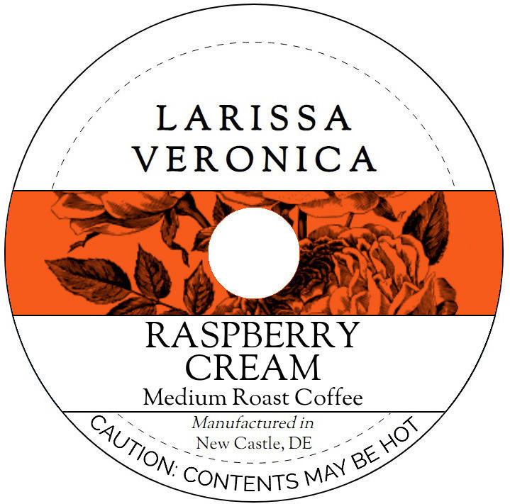 Raspberry Cream Medium Roast Coffee <BR>(Single Serve K-Cup Pods)