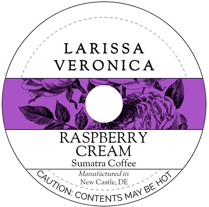 Raspberry Cream Sumatra Coffee <BR>(Single Serve K-Cup Pods)