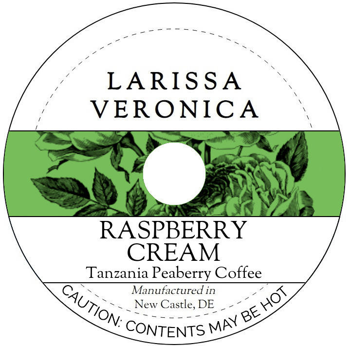 Raspberry Cream Tanzania Peaberry Coffee <BR>(Single Serve K-Cup Pods)