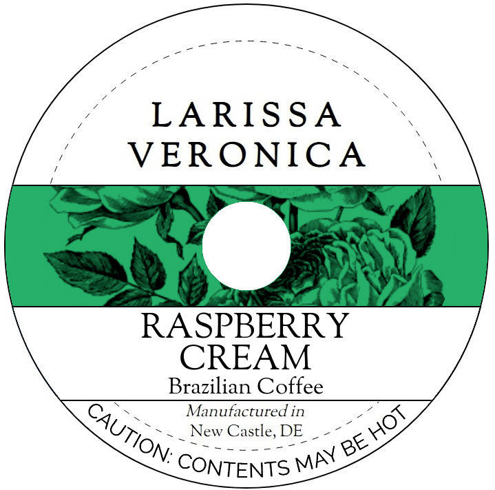 Raspberry Cream Brazilian Coffee <BR>(Single Serve K-Cup Pods)