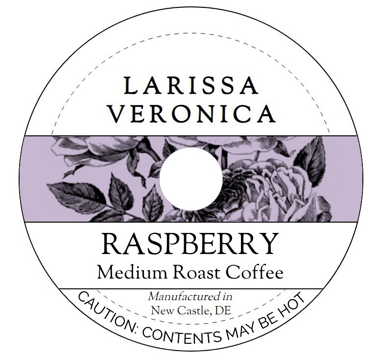 Raspberry Medium Roast Coffee <BR>(Single Serve K-Cup Pods)